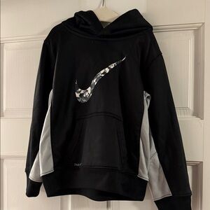 Nike Kids Black and Gray Hoodie